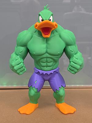 Daffy Duck as Hulk