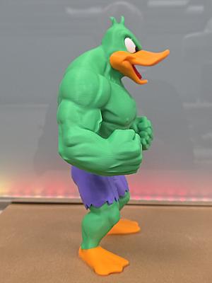 Daffy Duck as Hulk
