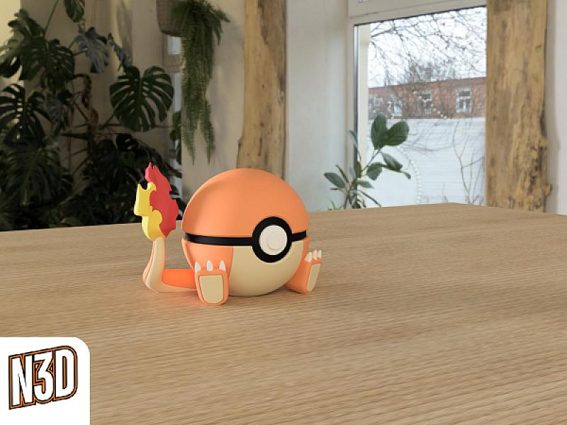 #0004 - Charmander Ball