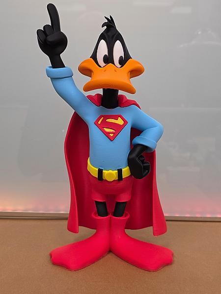 Daffy Duck  as Superman