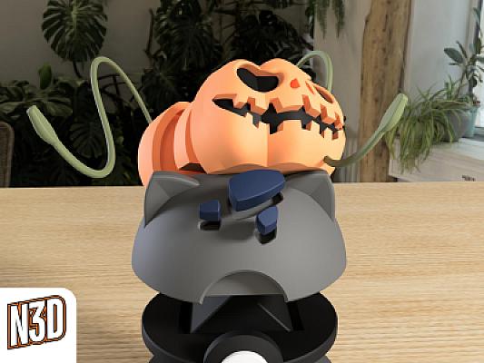 #0001 - Bulbasaur - Halloween Ball