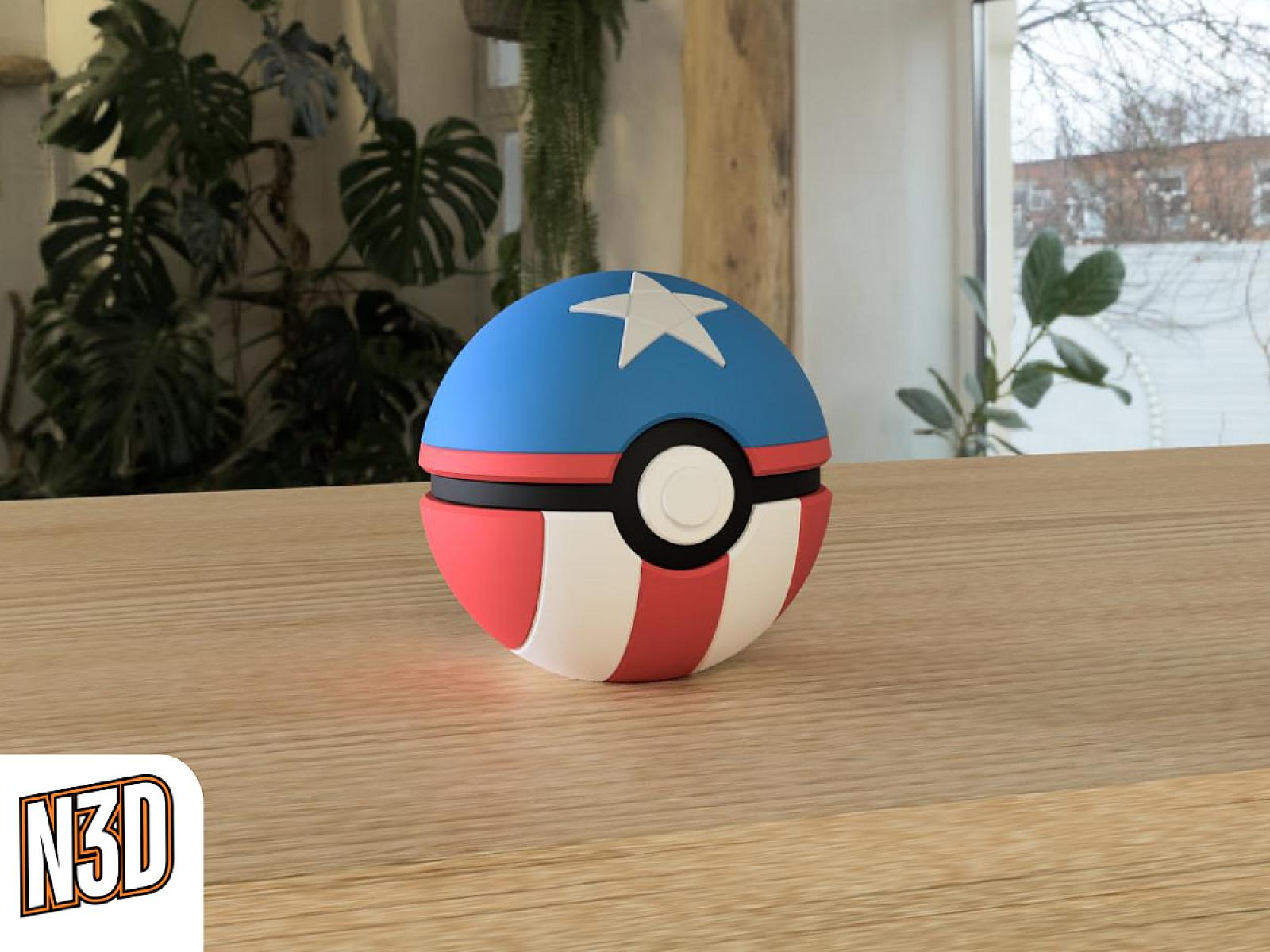 Captain America - Poke Ball