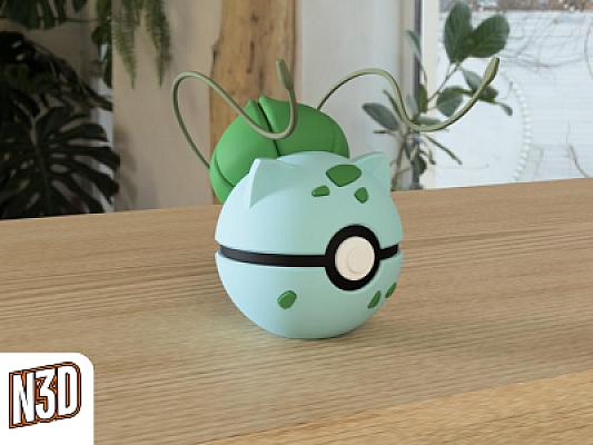 #0001 - Bulbasaur Ball