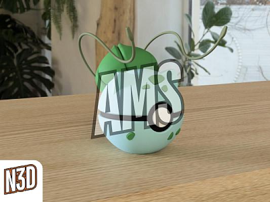 #0001 - Bulbasaur Ball