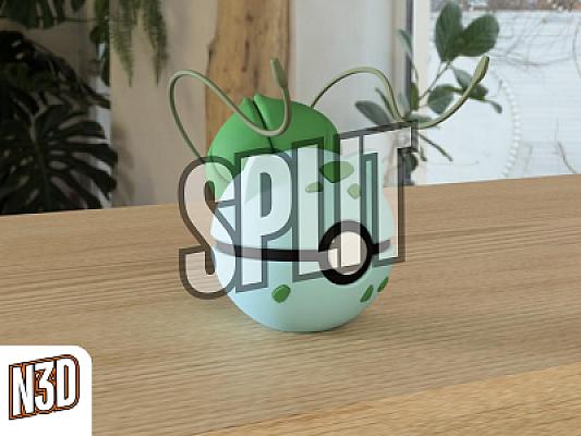 #0001 - Bulbasaur Ball