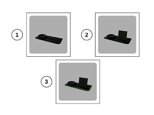 Pokeball & Pokemon card Stand