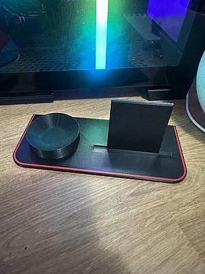 Pokeball & Pokemon card Stand