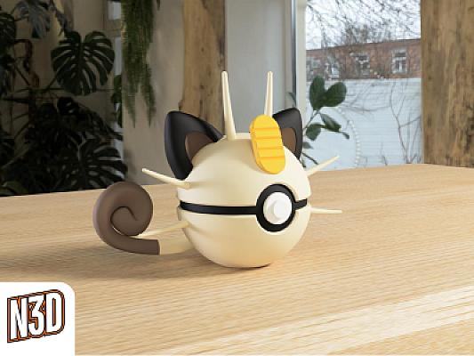 #0052 - Meowth - Meowth Ball