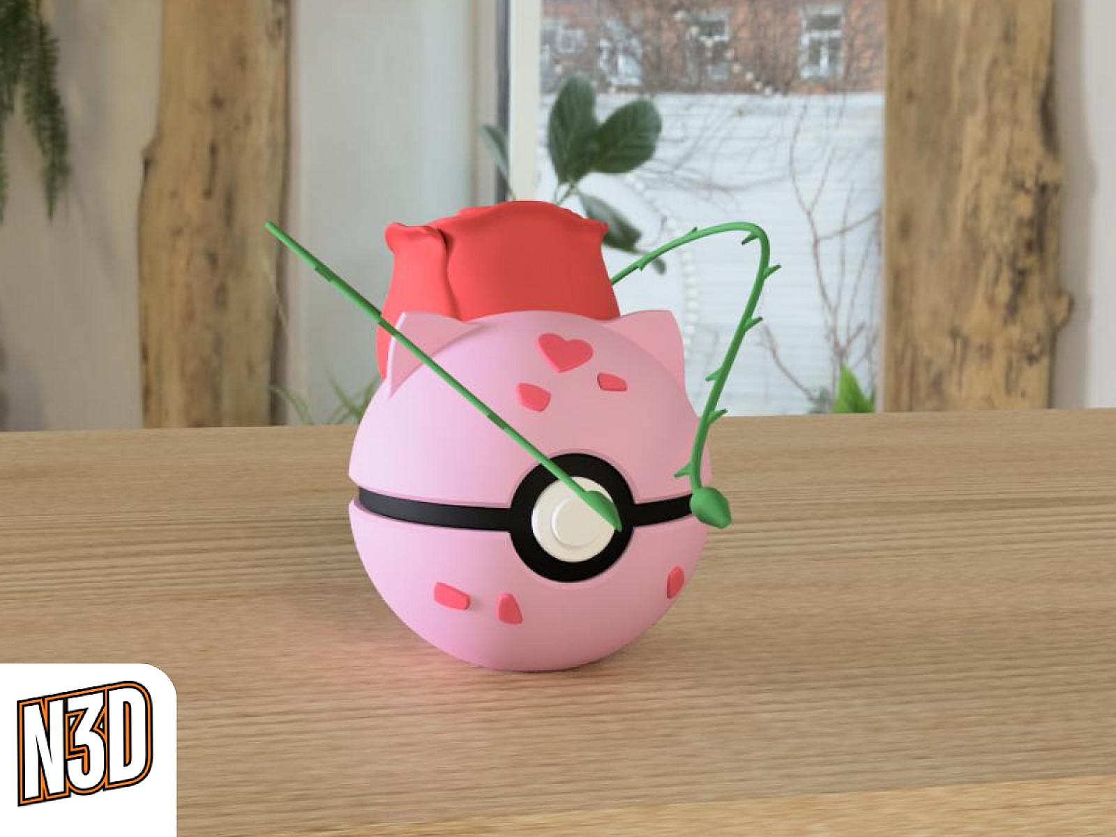 #0001 - Bulbasaur Ball - ROSE