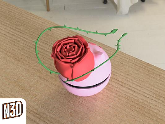 #0001 - Bulbasaur Ball - ROSE