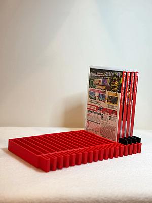 Nintendo switch game case and cartridge holder