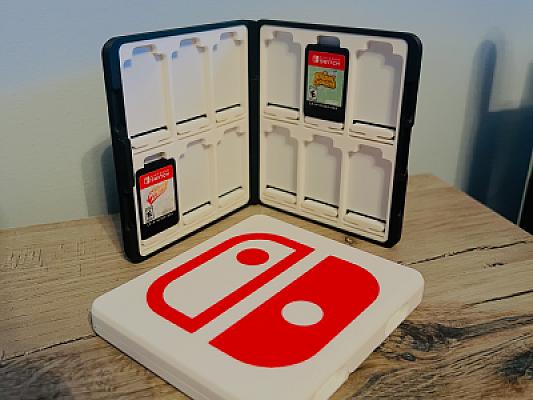 Nintendo Switch Ultra Slim 12 Cartridge Game Case