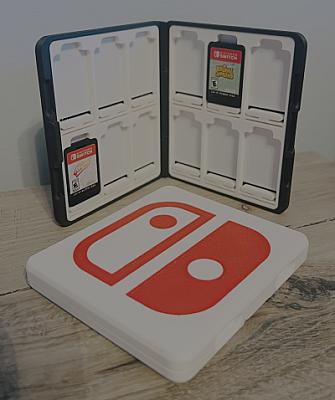 Nintendo Switch Ultra Slim 12 Cartridge Game Case