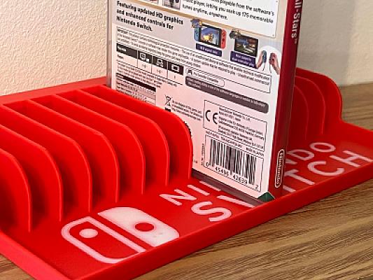Nintendo Switch Wall Mounted Games Holder 15 cart