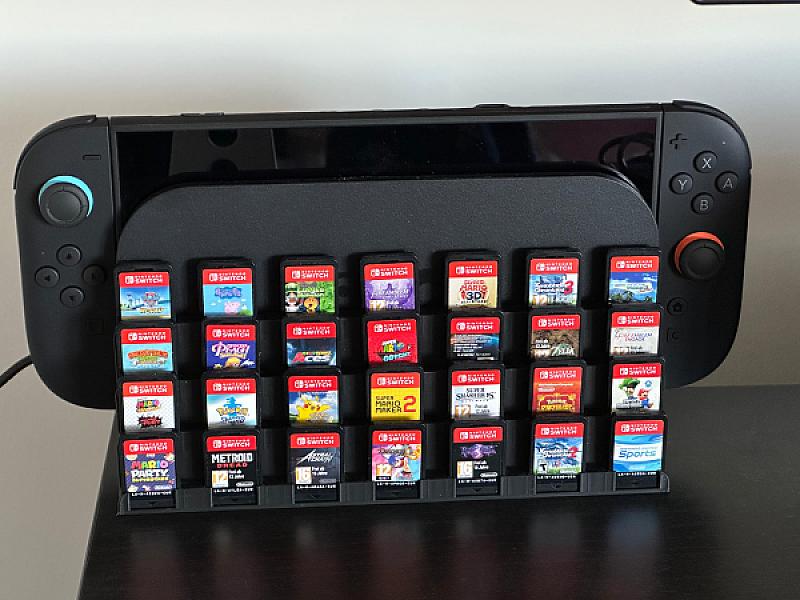 Nintendo Switch 2 Dock cartridge holder 4 tiers