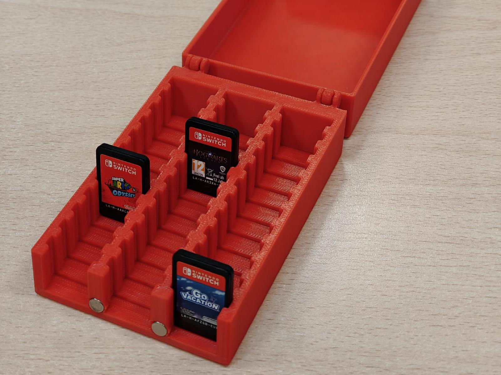 Big Nintendo Switch game box with logo.