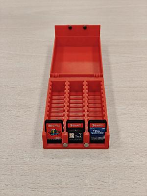 Big Nintendo Switch game box with logo.