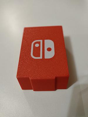 Big Nintendo Switch game box with logo.