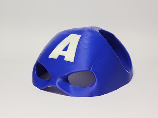 Captain America Cat Mask - Multipart - No Ams