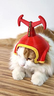 Kabutack Pet Cat Helmet Hat