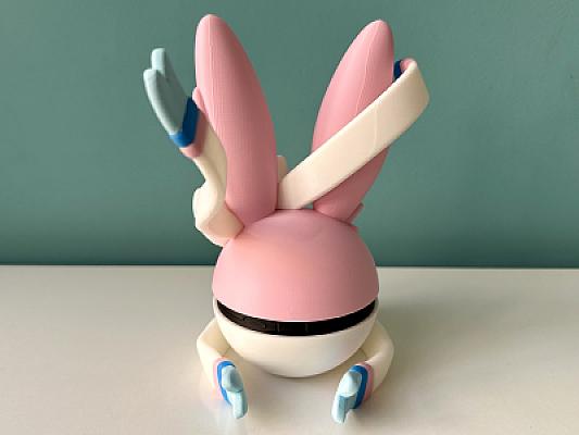 Sylveon Ball - Pokemon - Pokeball Functional