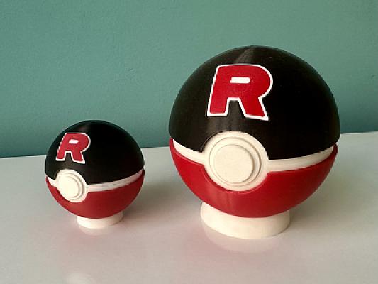 Mini Team Rocket Pokeball