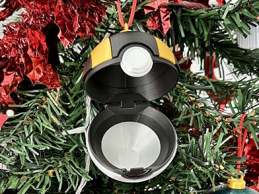 Ultra Ball - Christmas Ornament - Pokeball Functional