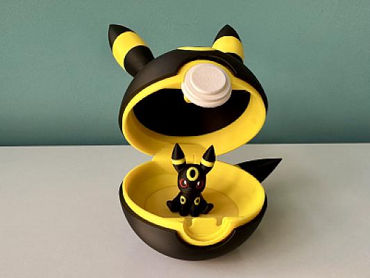 Umbreon Ball V2 - Pokemon - Pokeball Functional - MULTIPART - NO AMS VERSION