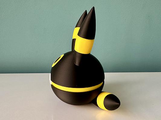 Umbreon Ball V2 - Pokemon - Pokeball Functional - MULTIPART - NO AMS VERSION
