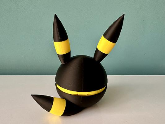 Umbreon Ball V2 - Pokemon - Pokeball Functional - MULTIPART - NO AMS VERSION