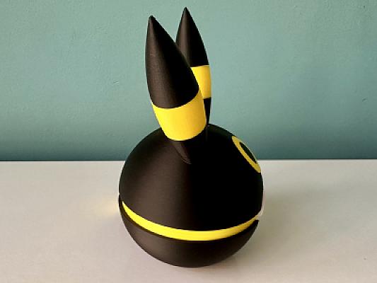 Umbreon Ball V2 - Pokemon - Pokeball Functional - MULTIPART - NO AMS VERSION