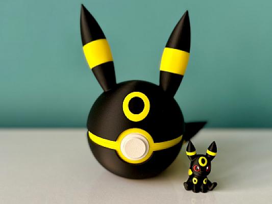 Umbreon Ball V2 - Pokemon - Pokeball Functional - MULTIPART - NO AMS VERSION