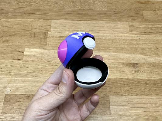 Mini Master Pokeball - Pokemon - Fully Functional - MULTIPART - NO AMS
