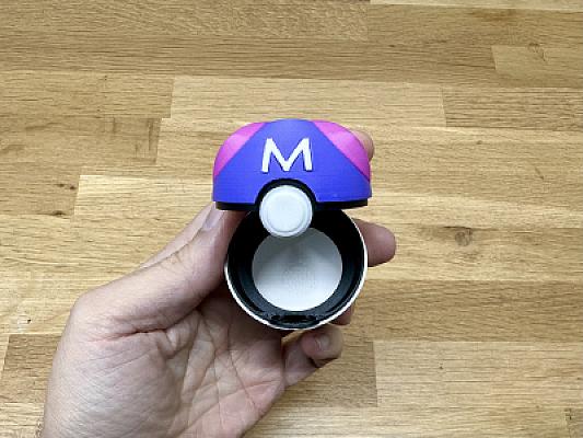 Mini Master Pokeball - Pokemon - Fully Functional - MULTIPART - NO AMS