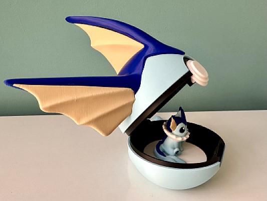 Vaporeon Ball - Pokemon - Pokeball Functional