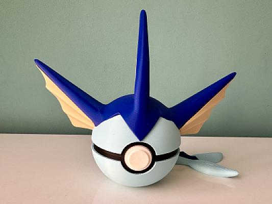 Vaporeon Ball - Pokemon - Pokeball Functional