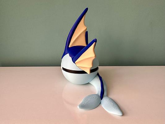 Vaporeon Ball - Pokemon - Pokeball Functional