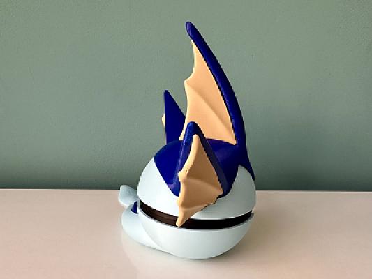 Vaporeon Ball - Pokemon - Pokeball Functional