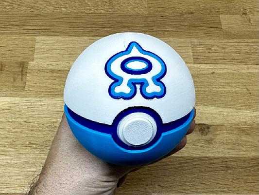 Team Aqua Great Ball - Pokemon-Pokeball Functional