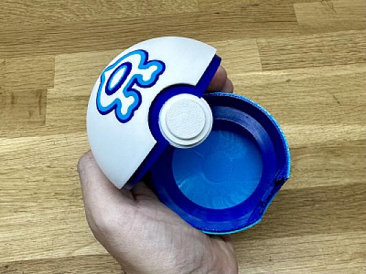 Team Aqua Great Ball - Pokemon-Pokeball Functional