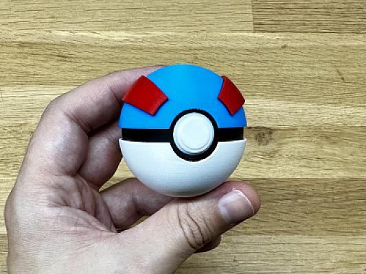 Mini Great Pokeball - Pokemon - Fully Functional