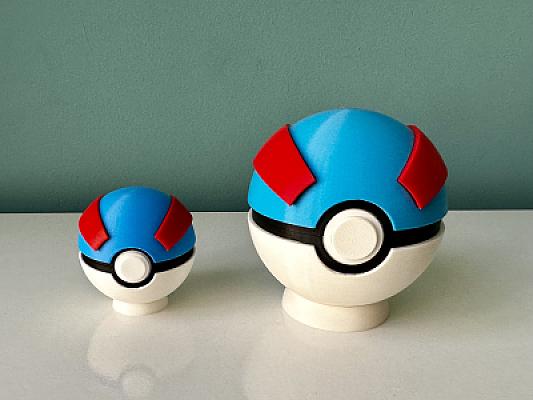 Mini Great Pokeball - Pokemon - Fully Functional