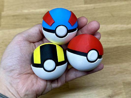 Mini Great Pokeball - Pokemon - Fully Functional