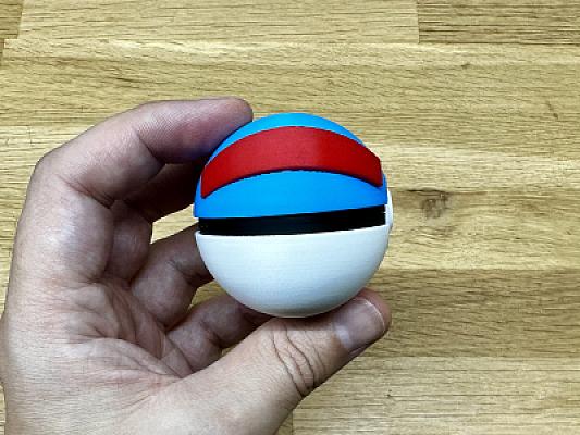 Mini Great Pokeball - Pokemon - Fully Functional