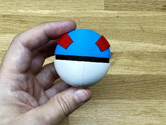 Mini Great Pokeball - Pokemon - Fully Functional