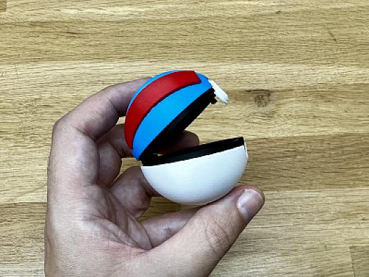 Mini Great Pokeball - Pokemon - Fully Functional