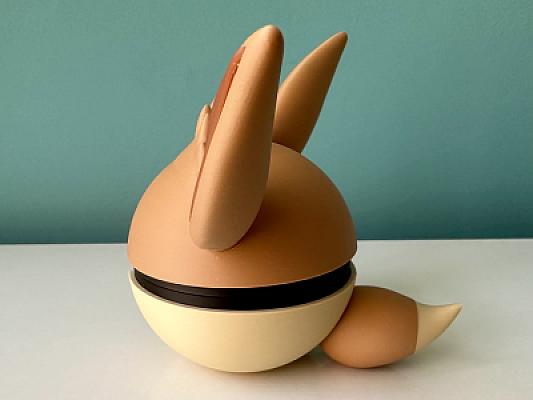 Eevee Ball V2 - Pokemon - Pokeball Functional