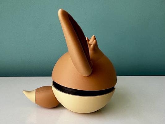 Eevee Ball V2 - Pokemon - Pokeball Functional