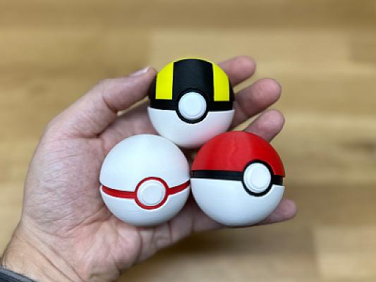 Mini Ultra Pokeball - Pokemon - Fully Functional