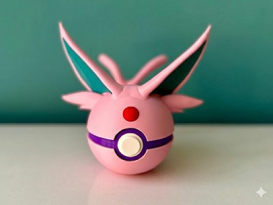 Espeon Ball - Pokemon - Pokeball Functional